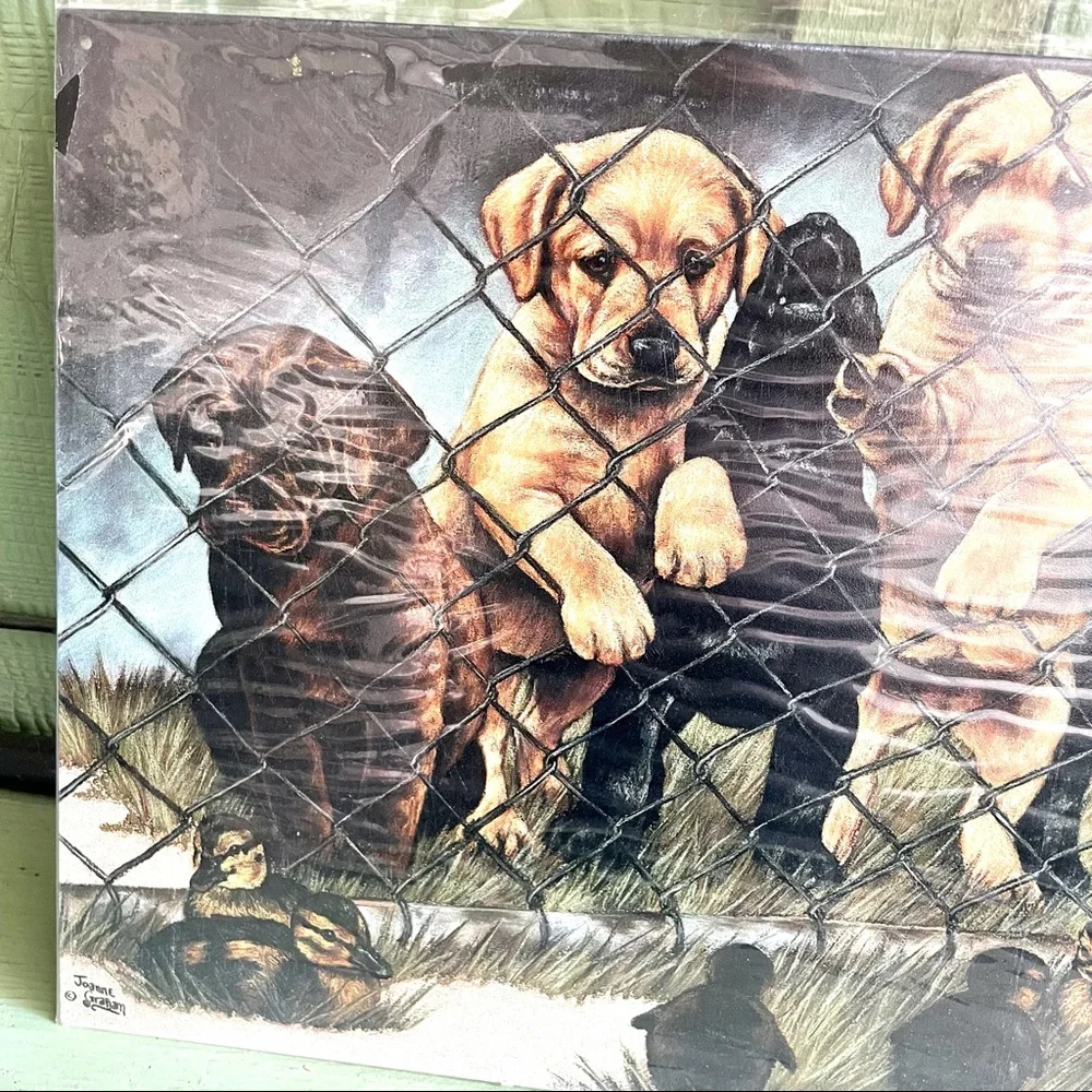 NEW Labrador Retriever Lab Puppies Dog Metal Sign